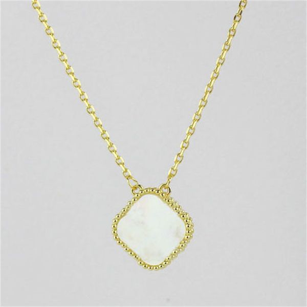 luxury design colorful clover pendant necklace 18k gold stainless steel necklaces for gift, Silver
luxury design colorful clover pendant necklace 18k gold stainless steel necklaces for gift, Silver