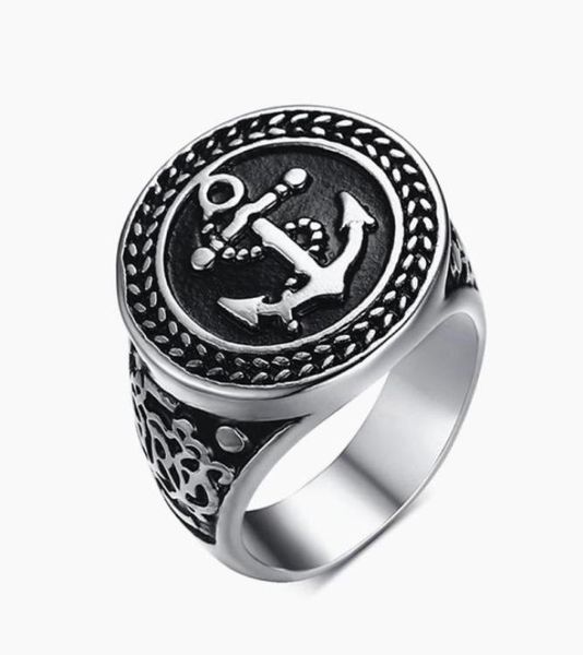 cluster rings vintage anchor carving for men titanium stainless steel punk cool jewlery gothic party fashion accessories sizes891894819, Golden;silver
cluster rings vintage anchor carving for men titanium stainless steel punk cool jewlery gothic party fashion accessories sizes891894819, Golden;silver