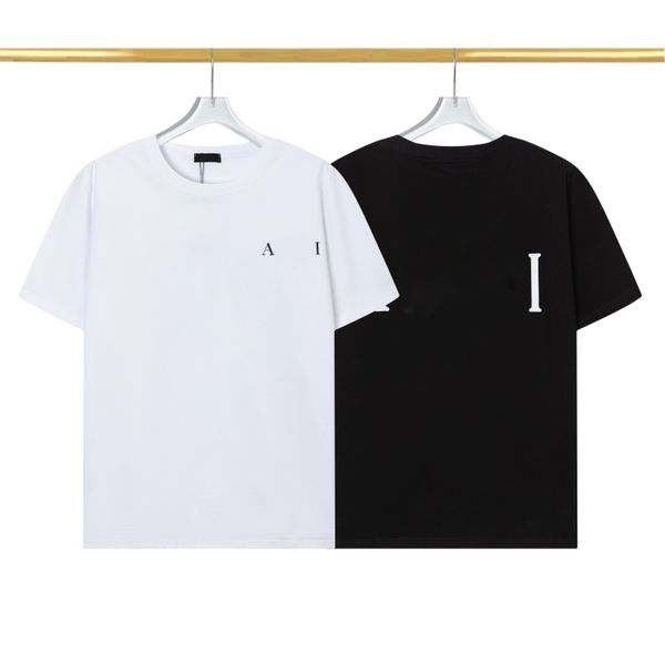 

Mens t shirt designer 2023 Tee Shirts Summer couple Women shirt Letter Printed breathable t-shirt size short sleeved Asian Size 3XL, Black