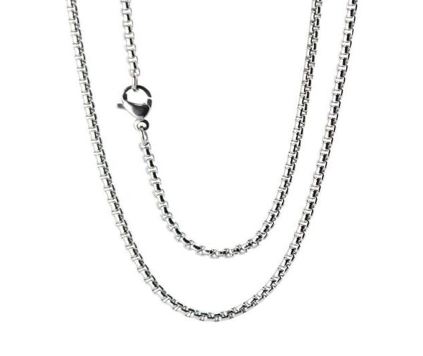 10pcs super lowest silver stainless steel 24quot 2mm 3mm 4mm box necklace chain8148308
10pcs super lowest silver stainless steel 24quot 2mm 3mm 4mm box necklace chain8148308