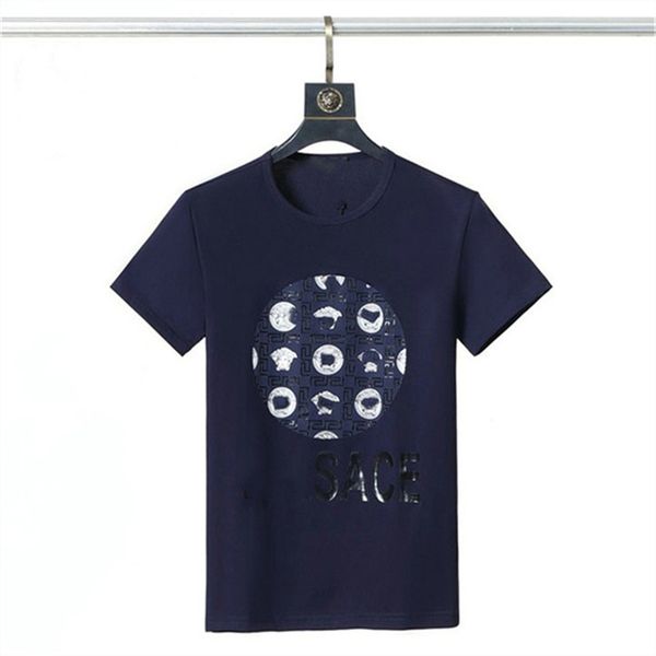 summer new men's t-shirt fashion trend designer european and american style printed personality hundred match young charm internet cele, White;black
summer new men's t-shirt fashion trend designer european and american style printed personality hundred match young charm internet cele, White;black