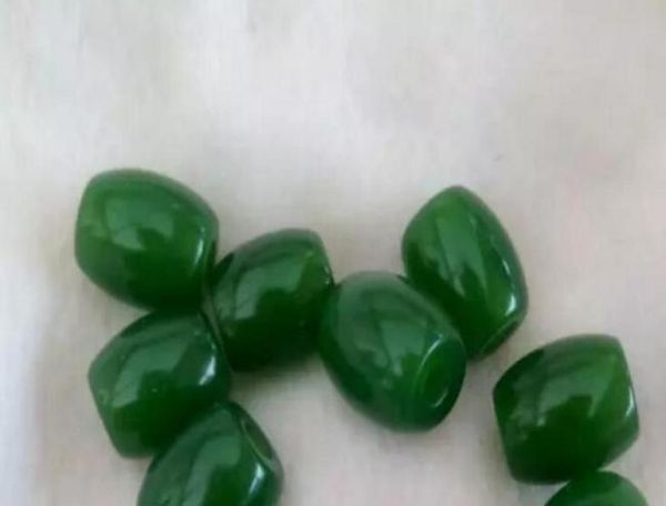 china039s xinjiang an jade barrel beads 14 mm in diameter a84148442, Green;white
china039s xinjiang an jade barrel beads 14 mm in diameter a84148442, Green;white