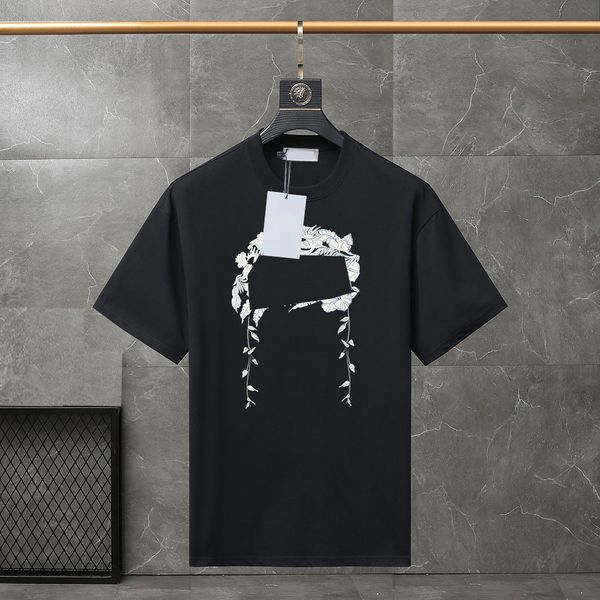 european and american luxury brand t-shirts for men and women summer round neck short sleeved outdoor fashion casual pure cotton letter cart, White;black
european and american luxury brand t-shirts for men and women summer round neck short sleeved outdoor fashion casual pure cotton letter cart, White;black