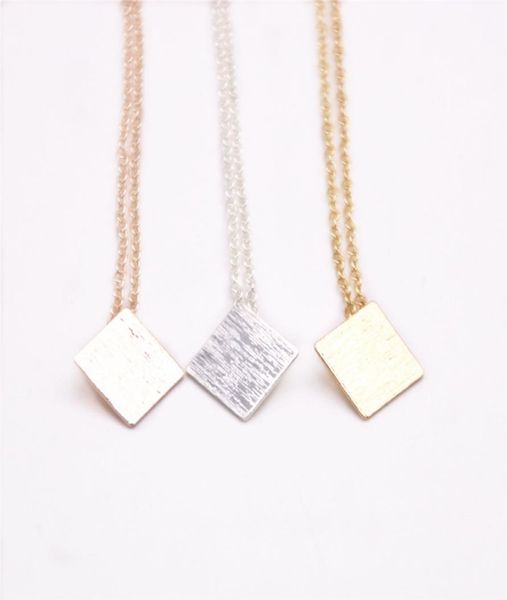 trendy style square pendant necklace classic brushed surface design geometric figure necklaces gold silver rose three color option2691502
trendy style square pendant necklace classic brushed surface design geometric figure necklaces gold silver rose three color option2691502