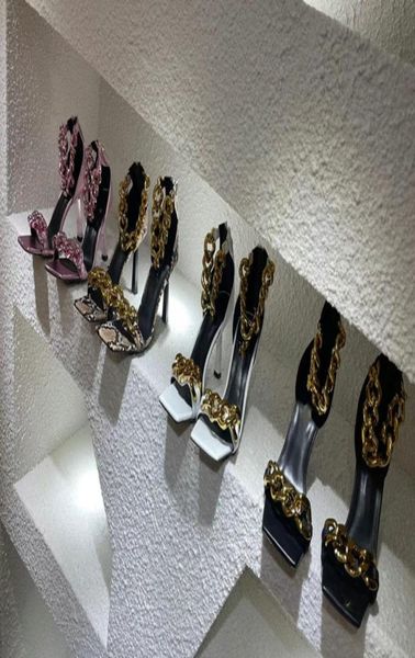 2021 stilettos sandals women real leather narrow band metal chain ankle strap sandalias summer elegant banquet shoes7224182, Black
2021 stilettos sandals women real leather narrow band metal chain ankle strap sandalias summer elegant banquet shoes7224182, Black