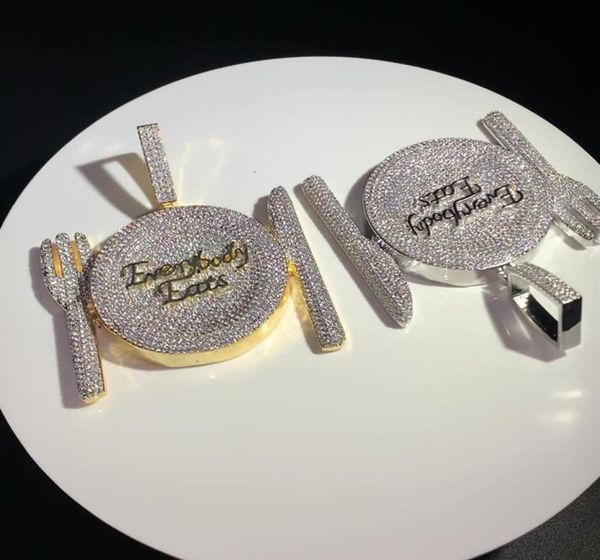 hiphop necklace yellow white gold plated full cz plate knife and fork pendant necklace with 24inch rope chain for men2044051, Silver
hiphop necklace yellow white gold plated full cz plate knife and fork pendant necklace with 24inch rope chain for men2044051, Silver