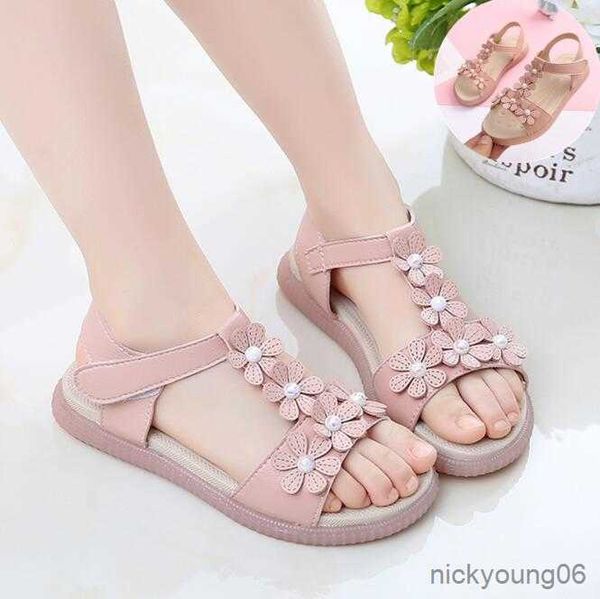 sandals children's sandals shoes for summer kids girl's leather sandals princess shoes children's beach sandals r230529, Black;red 
sandals children's sandals shoes for summer kids girl's leather sandals princess shoes children's beach sandals r230529, Black;red