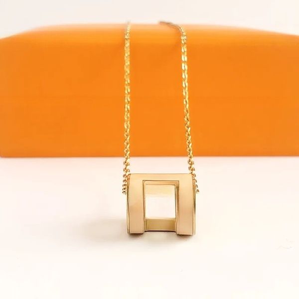 18k luxury design jewelry colorfast hypoallergenic designer classic luxury h pendant necklaces women gold letter necklace, Silver
18k luxury design jewelry colorfast hypoallergenic designer classic luxury h pendant necklaces women gold letter necklace, Silver