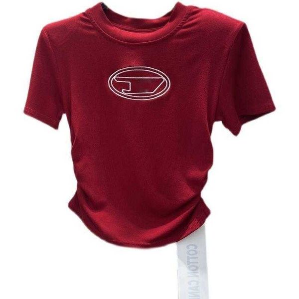 short sleeve tshirts womens slim fit tank di designer tshirt round neck pullover shirt women sweatshirt fashion elastic yoga suit, White;black
short sleeve tshirts womens slim fit tank di designer tshirt round neck pullover shirt women sweatshirt fashion elastic yoga suit, White;black