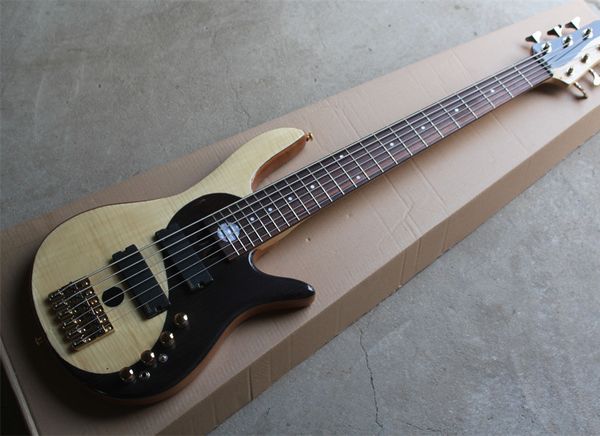 yin yang tai chi 6 strings natural wood color electric bass guitar flame maple 9v battery active pickups golden hardware rosewood fingerboar
yin yang tai chi 6 strings natural wood color electric bass guitar flame maple 9v battery active pickups golden hardware rosewood fingerboar