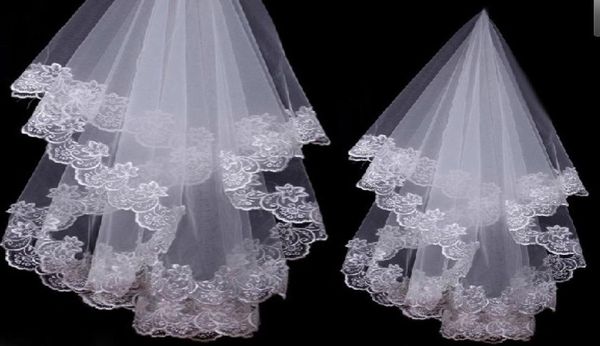 15m long white ivory wedding accessories bridal veils one layer applique lace 018421336, Black
15m long white ivory wedding accessories bridal veils one layer applique lace 018421336, Black