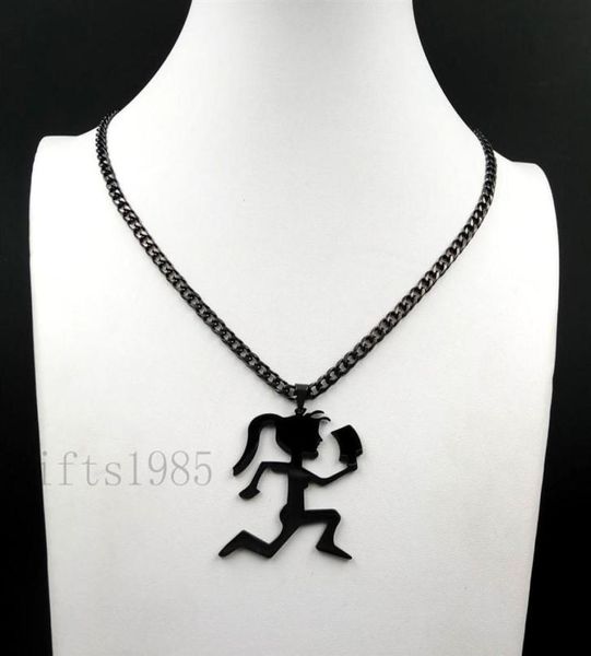mens large hiphop black hatchet girl stainless steel pendant cuban chain necklace juggalette279j4272148, Silver
mens large hiphop black hatchet girl stainless steel pendant cuban chain necklace juggalette279j4272148, Silver