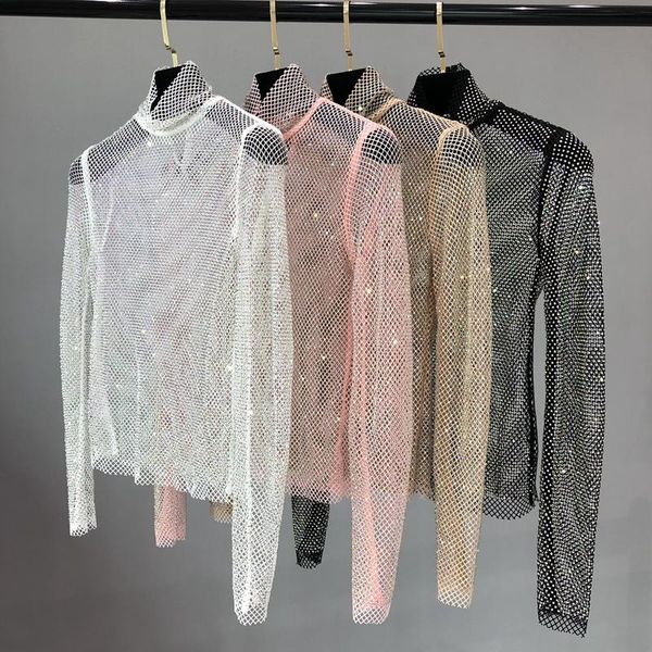 t-shirt high colalr disco dancing t shirts women bling bling rhinestones pullovers women lady grid gemstones t shirts, White
t-shirt high colalr disco dancing t shirts women bling bling rhinestones pullovers women lady grid gemstones t shirts, White