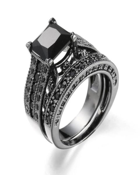 women rings big black blue stone fashion wedding ring sets engagement promise bague femme europe fashion twoinone rings80891296740529, Silver
women rings big black blue stone fashion wedding ring sets engagement promise bague femme europe fashion twoinone rings80891296740529, Silver