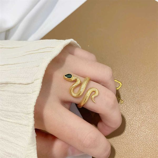 jewelry emerald light luxury little golden snake index finger ring style personalized handpiece long lasting girl, Black
jewelry emerald light luxury little golden snake index finger ring style personalized handpiece long lasting girl, Black