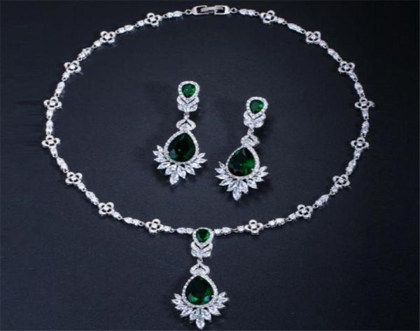 luxury zircon necklace earrings wedding bridal jewelry set cz pendant necklaces sparking birthday party prom jewelry accessories r9691746, Silver
luxury zircon necklace earrings wedding bridal jewelry set cz pendant necklaces sparking birthday party prom jewelry accessories r9691746, Silver