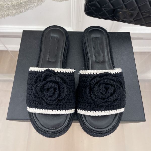 chan c women slippers brand logo sandals camellia flower flat mules knite lambskin slides interlocking c designer luxury summer pool beach f, Black
chan c women slippers brand logo sandals camellia flower flat mules knite lambskin slides interlocking c designer luxury summer pool beach f, Black
