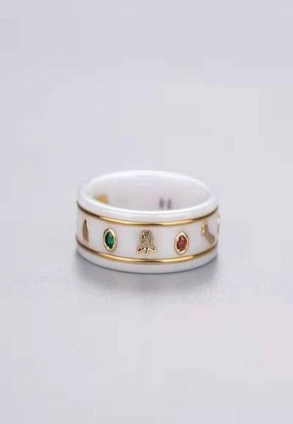ring for man woman bee rings designer jewelry gift black white ceramic ring fashion accessories original packaging8407648, Silver
ring for man woman bee rings designer jewelry gift black white ceramic ring fashion accessories original packaging8407648, Silver
