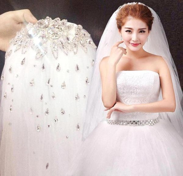 highgrade rhinestone white wedding veil short bridal veil 15 meters crystal beaded veils wedding accessories1106477, Black
highgrade rhinestone white wedding veil short bridal veil 15 meters crystal beaded veils wedding accessories1106477, Black