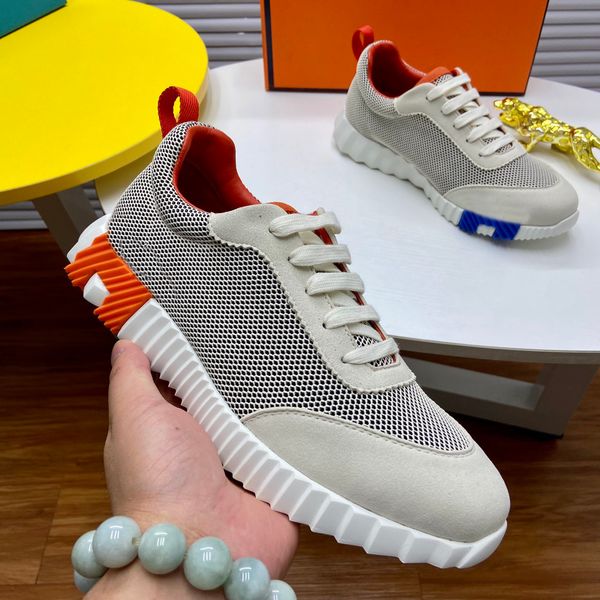 2023 luxury designers shoes bouncing sneaker h casual mesh leather lightweight sole plate-forme trainers size 39-45, Black
2023 luxury designers shoes bouncing sneaker h casual mesh leather lightweight sole plate-forme trainers size 39-45, Black
