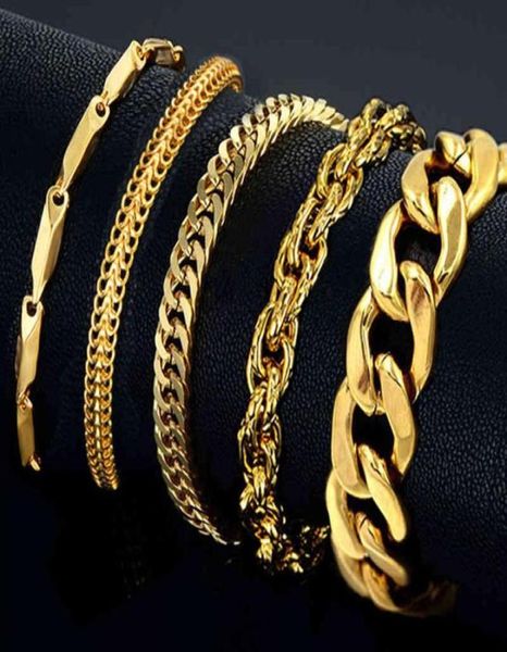 bracelet mens stainless steel male whole braslet silver color braclet chunky cuban chain link gold for man255n8230753, Golden;silver
bracelet mens stainless steel male whole braslet silver color braclet chunky cuban chain link gold for man255n8230753, Golden;silver
