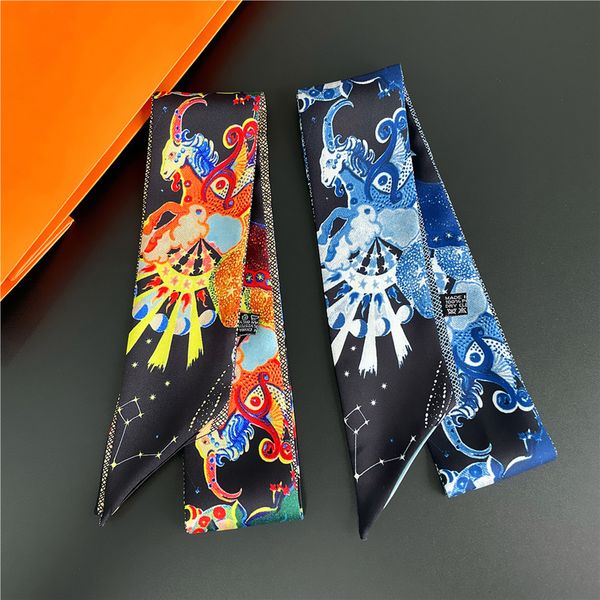 designer letters print floral silk scarf headband for women fashion long handle bag scarves paris shoulder tote luggage ribbon head wraps, Blue;gray
designer letters print floral silk scarf headband for women fashion long handle bag scarves paris shoulder tote luggage ribbon head wraps, Blue;gray
