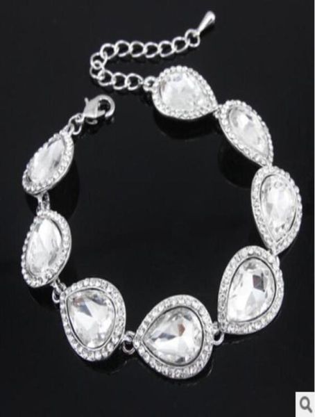 new crystal bridal jewelry sets silver color teardrop bridal bracelet earrings sets wedding jewelry 5694384
new crystal bridal jewelry sets silver color teardrop bridal bracelet earrings sets wedding jewelry 5694384