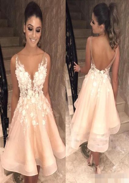 backless champagne party dresses v sheer neck straps 3d floral applique cocktail eevning dress homecoming formal wear custom 4874630, Black
backless champagne party dresses v sheer neck straps 3d floral applique cocktail eevning dress homecoming formal wear custom 4874630, Black