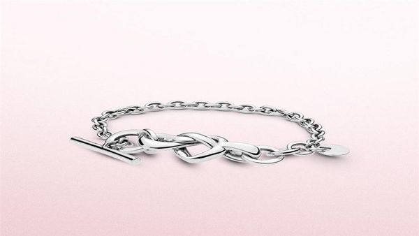 luxury designer 925 sterling silver hand chain bracelets original box for pandora knotted heart bracelet women jewelry244h4581327, Golden;silver
luxury designer 925 sterling silver hand chain bracelets original box for pandora knotted heart bracelet women jewelry244h4581327, Golden;silver
