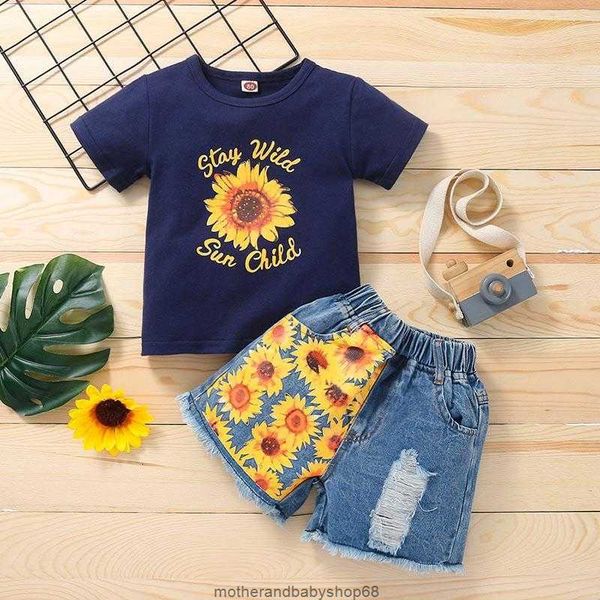 clothing sets toddler girl summer clothes printed casual short sleeved + sunflower print denim shorts baby girls set kids outfits, White
clothing sets toddler girl summer clothes printed casual short sleeved + sunflower print denim shorts baby girls set kids outfits, White