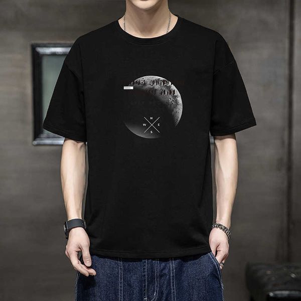 printed men's t-shirt short sleeved casual summer new cool feeling trend half sleeved clothing trendy brand bottom shirt for men 10vbm0, White;black
printed men's t-shirt short sleeved casual summer new cool feeling trend half sleeved clothing trendy brand bottom shirt for men 10vbm0, White;black