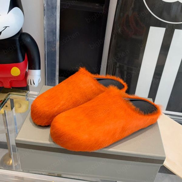 horsehair slippers women's men's luxury brand designer shoes round head mule slippers slide slippers outside wear sandals, Black
horsehair slippers women's men's luxury brand designer shoes round head mule slippers slide slippers outside wear sandals, Black