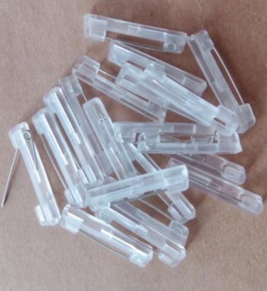1000 pcs transparent color plastic bar safety pin id badge crafting back suit for brooch diy craft5253714, Silver
1000 pcs transparent color plastic bar safety pin id badge crafting back suit for brooch diy craft5253714, Silver