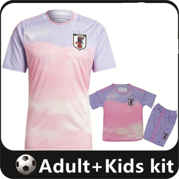 2023 2024 japan pink soccer jerseys captain tsubasa japanese special edition home blue cartoon atom kagawa okazaki 22 23 men kids kit footba, Black;yellow
2023 2024 japan pink soccer jerseys captain tsubasa japanese special edition home blue cartoon atom kagawa okazaki 22 23 men kids kit footba, Black;yellow