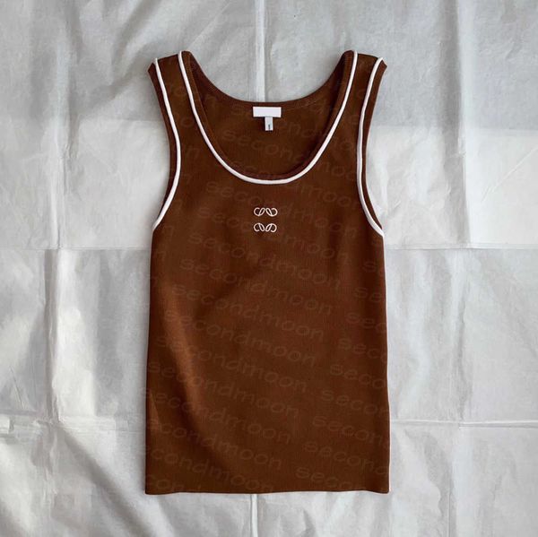 designer embroidered t shirt women breathable knitted tee spring summer tank woman vests2023, White
designer embroidered t shirt women breathable knitted tee spring summer tank woman vests2023, White