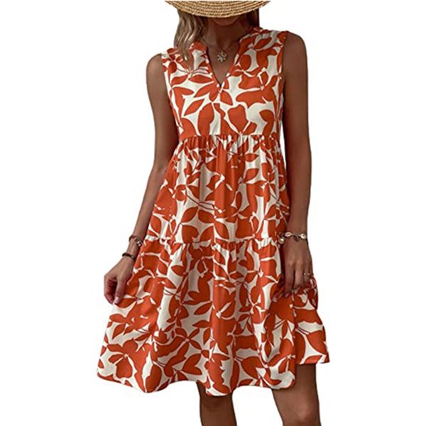 women's boho floral printed mini dress summer casual loose v-neck sleeveless dress female beach party dresses sundress vestidos, Black;gray
women's boho floral printed mini dress summer casual loose v-neck sleeveless dress female beach party dresses sundress vestidos, Black;gray