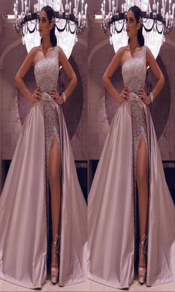 sparkly rose gold sequined one shoulder prom dresses luxury high side split evening gown with detachable train long formal party g6517441, Black
sparkly rose gold sequined one shoulder prom dresses luxury high side split evening gown with detachable train long formal party g6517441, Black