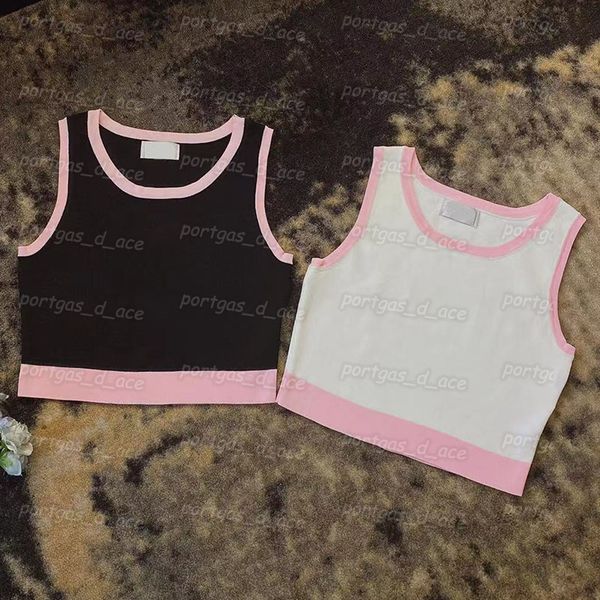cropped women t shirt contrast color letter women tank knit sleeveless tanks 2 color, Black
cropped women t shirt contrast color letter women tank knit sleeveless tanks 2 color, Black