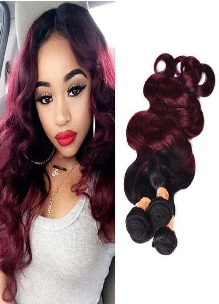 ombre brazilian virgin hair weaves bundles two tone 1b99j wine red brazilian peruvian malaysian body wave human hair extensions1494613, Black
ombre brazilian virgin hair weaves bundles two tone 1b99j wine red brazilian peruvian malaysian body wave human hair extensions1494613, Black