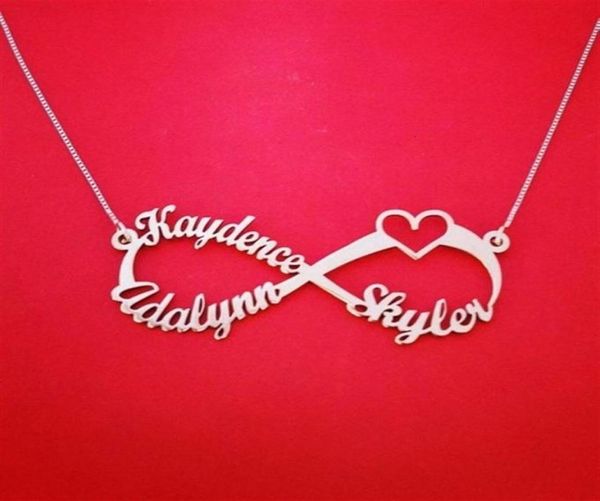 personalized custom name necklace stainless steel chain infinity heart nameplate necklaces couple love jewelry bff sister gift v196384773, Silver
personalized custom name necklace stainless steel chain infinity heart nameplate necklaces couple love jewelry bff sister gift v196384773, Silver