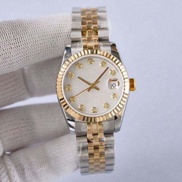 classic woman watch 31mm automatic mechanical watches for ladies wristwatch stainless steel fashion calendar designer wristwatches montre de, Slivery;brown
classic woman watch 31mm automatic mechanical watches for ladies wristwatch stainless steel fashion calendar designer wristwatches montre de, Slivery;brown