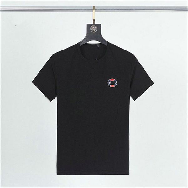 summer new men's t-shirt fashion trend designer european and american style printed personality hundred match young charm internet cele, White;black
summer new men's t-shirt fashion trend designer european and american style printed personality hundred match young charm internet cele, White;black