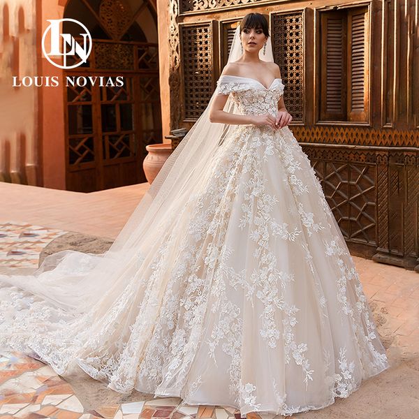 ball gown princess wedding dress off the shoulder 2023 embroidery sweetheart 3d-floral appliques wedding dress for bride vestidos de novia, White
ball gown princess wedding dress off the shoulder 2023 embroidery sweetheart 3d-floral appliques wedding dress for bride vestidos de novia, White