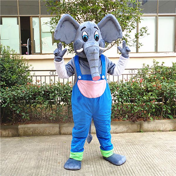 halloween size cool grey elephant mascot costume mascotte elephish with white ivory long nose blue pants walking outfits, Red;yellow
halloween size cool grey elephant mascot costume mascotte elephish with white ivory long nose blue pants walking outfits, Red;yellow