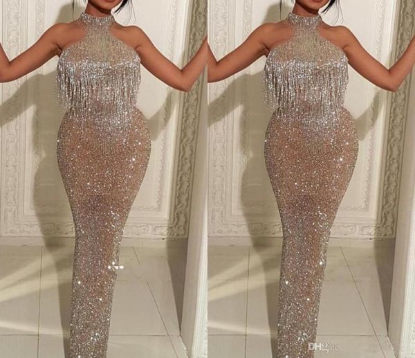 sparkle sequins tassels mermaid prom dresses 2019 elegant bling halter neck sleeveless evening dresses middle east celebrity gowns4699587, Black
sparkle sequins tassels mermaid prom dresses 2019 elegant bling halter neck sleeveless evening dresses middle east celebrity gowns4699587, Black