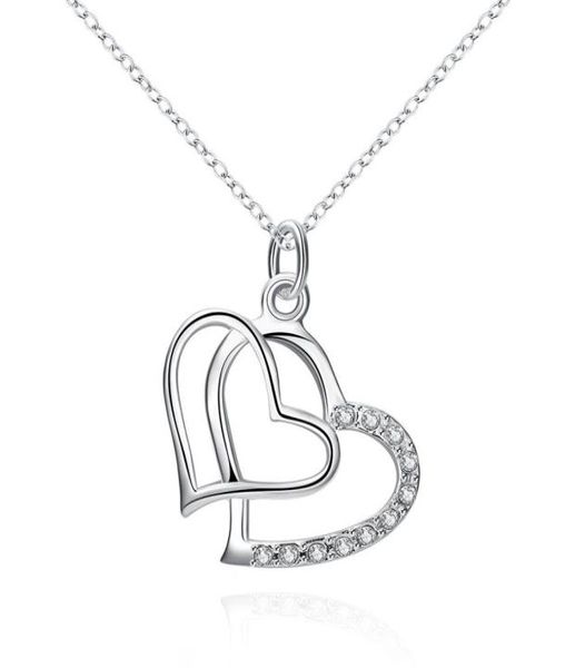 fashion jewelry plated 925 sterling silver inlaid zircon double heart pendant necklace 2721243
fashion jewelry plated 925 sterling silver inlaid zircon double heart pendant necklace 2721243