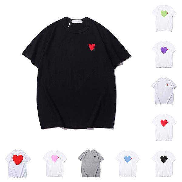 designer mens tshirt designer red heart shirt commes casual women shirts des badge garcons high quanlity tshirts cotton embroidery classic 0, White;black
designer mens tshirt designer red heart shirt commes casual women shirts des badge garcons high quanlity tshirts cotton embroidery classic 0, White;black