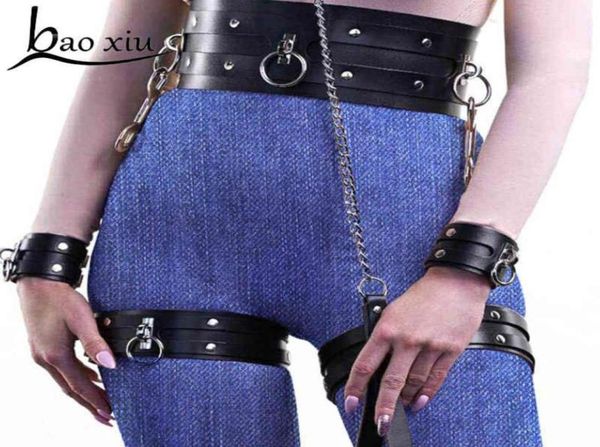 waistband women leather goth leg garter body strap harness belt waist bondage thigh cage erotic suspender wide waistband683467680375, Black;brown
waistband women leather goth leg garter body strap harness belt waist bondage thigh cage erotic suspender wide waistband683467680375, Black;brown
