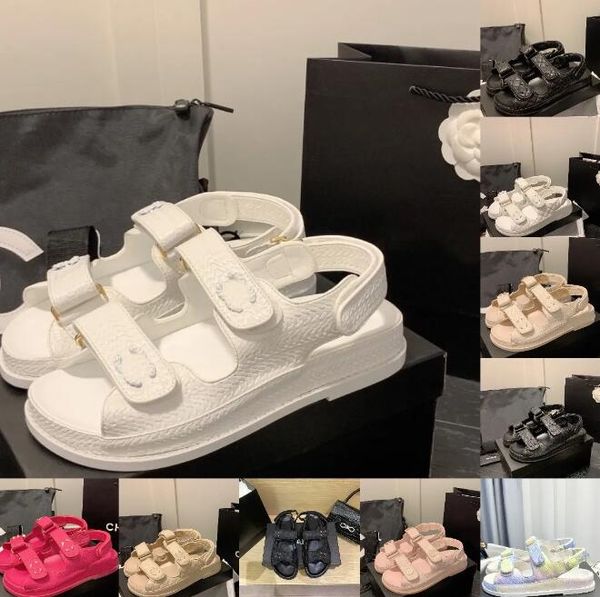 dad sandals womens designer sandal slipper quilted strap platform slides interlocking gold chain buckle shoes beach pool slider casual mule, Black
dad sandals womens designer sandal slipper quilted strap platform slides interlocking gold chain buckle shoes beach pool slider casual mule, Black
