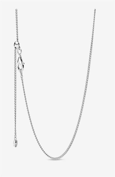 adjustable 100 925 sterling silver classic curb chain necklace with sliding clasp fit european pendants and charms fine women jew9959060
adjustable 100 925 sterling silver classic curb chain necklace with sliding clasp fit european pendants and charms fine women jew9959060